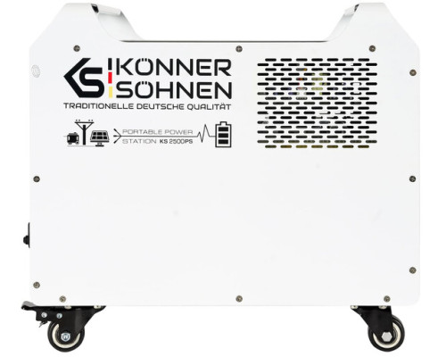 Зарядна станція Konner&Sohnen KS 2500PS (2560 Вт·год / 2500 Вт)
