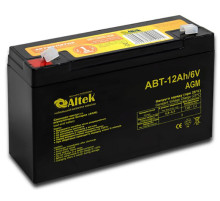 Акумулятор ALTEK ABT 12 Аг, 6В AGM (2114995)