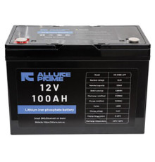 Акумулятор Allure Prime BMS-100A, 12.8В, 100 Аг (CD-12100-LFP)