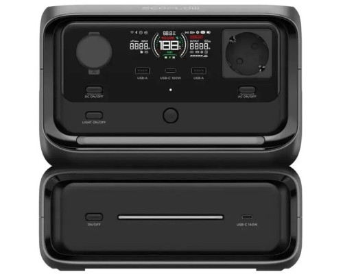 Зарядна станція EcoFlow RIVER 3 Max (572 Вт·год / 600 Вт)