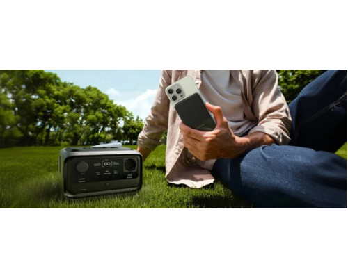 Купити зарядна станція EcoFlow RIVER 3 Plus Wireless (286 Вт·год / 600 Вт)