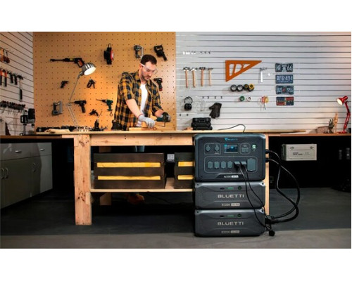 Купити зарядна станція Bluetti 3000W AC300+B300K (2764.8 Вт·год / 3000 Вт)