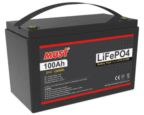 Купити акумулятор Must LFP15-24100