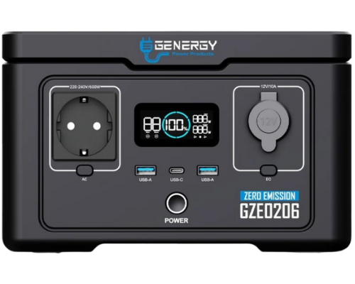 Купити зарядна станція GENERGY ZERO GZE-0206 (256 Вт·год / 600 Вт)