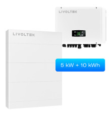 Гібридний інвертор All-in-One Livoltek ESS 3-Phase 5 кВт з АКБ 10 кВт·год та BMS (3-Phase 5+10)