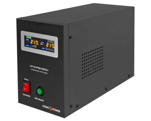 Джерело безперебійного живлення Logicpower LPY-B-PSW-500VA+ (4149)