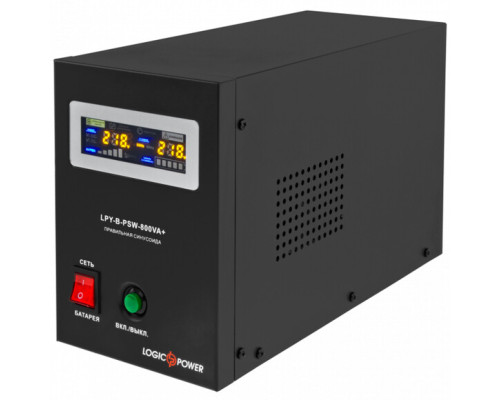 Джерело безперебійного живлення Logicpower LPY-B-PSW-800VA+ (4150)