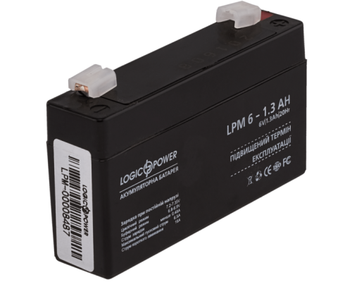 Акумулятор Logicpower AGM LPM 6-1.3 AH