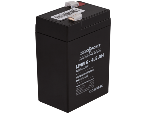 Акумулятор Logicpower AGM LPM 6-4.5 AH