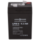 Акумулятор Logicpower AGM LPM 6-4.5 AH