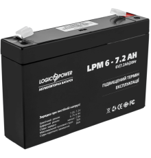 Акумулятор Logicpower AGM LPM 6-7.2 AH