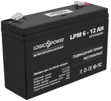 Акумулятор Logicpower AGM LPM 6-12 AH