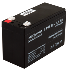 Акумулятор Logicpower AGM LPM 12 - 7,5 AH