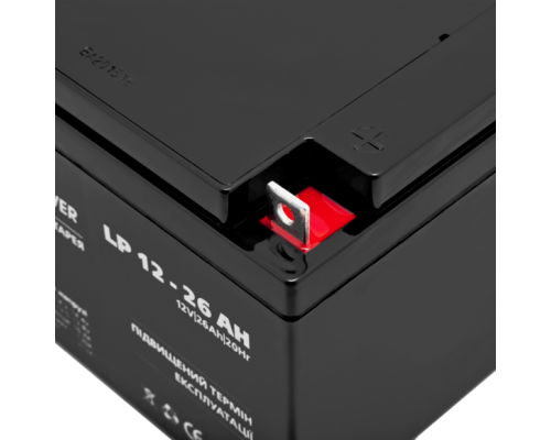 Акумулятор Logicpower AGM LPM 12 - 26 AH