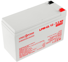 Акумулятор гелевий Logicpower LPM-GL 12 - 7,2 AH
