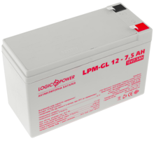 Акумулятор гелевий Logicpower LPM-GL 12 - 7,5 AH