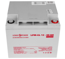 Акумулятор гелевий Logicpower LPM-GL 12 - 40 AH