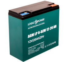 Тяговий свинцево-кислотний акумулятор Logicpower LP 6-DZM-20