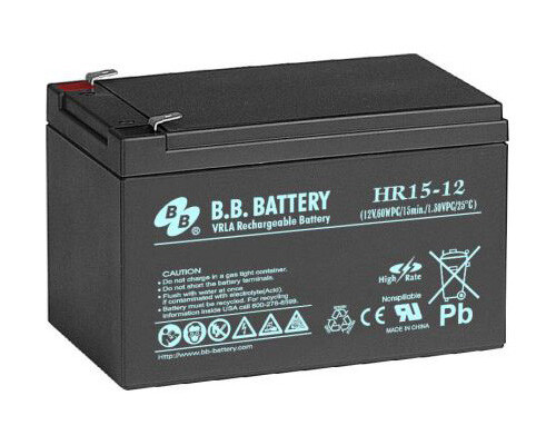 Акумуляторна батарея BB Battery HR15-12/T2