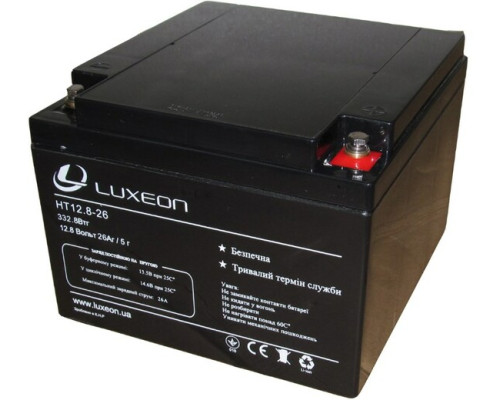 Акумуляторна батарея Luxeon HT12.8-26