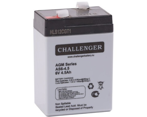 Акумуляторна батарея Challenger AS6-4.5