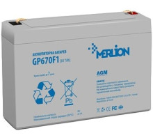 Акумуляторна батарея MERLION AGM GP670F1 (6001)