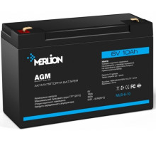 Акумуляторна батарея MERLION AGM GP610F2 (6003)