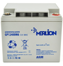 Акумуляторна батарея MERLION AGM GP12400M6 (6016)