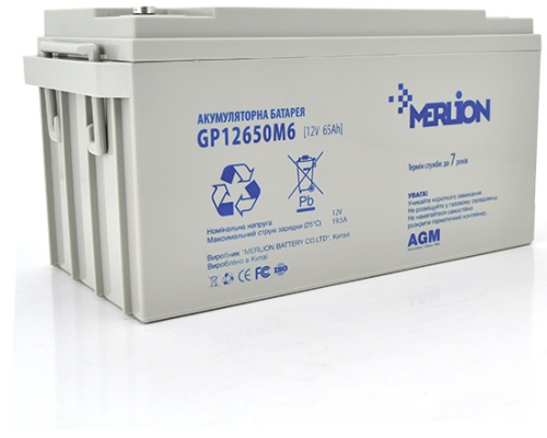 Акумуляторна батарея MERLION AGM GP12650M6 (9414)