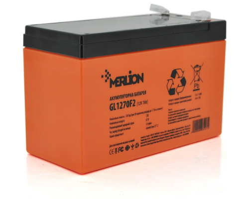 Акумуляторна батарея MERLION GL1270F2 (3247)