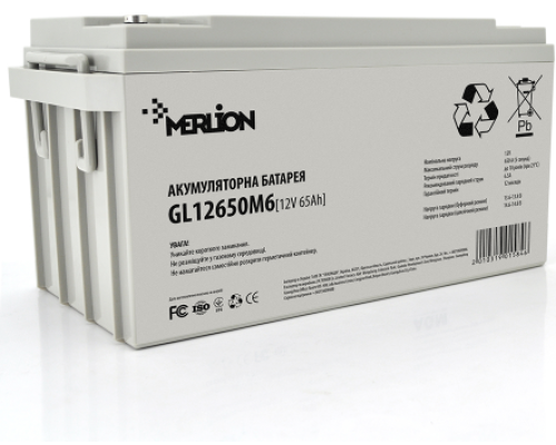 Акумуляторна батарея MERLION GL12650M6 (1584)