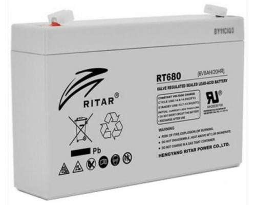 Акумуляторна батарея AGM RITAR RT680 (8213)