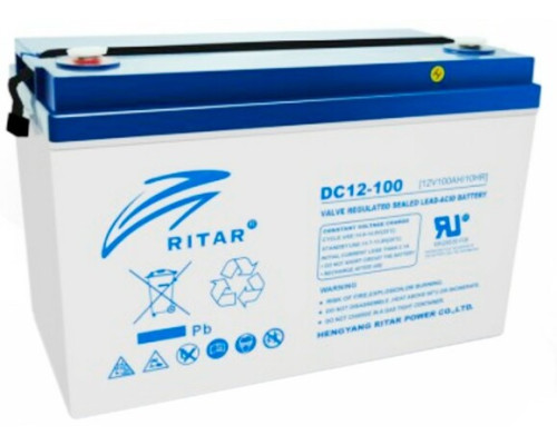 Акумуляторна батарея AGM RITAR DC12-100 (7391)