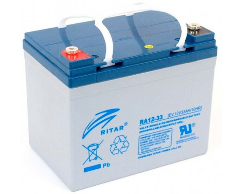 Акумуляторна батарея AGM RITAR RA12-33 (6237)