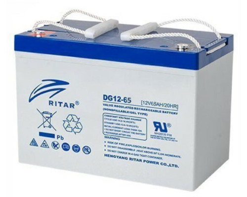 Акумуляторна батарея GEL RITAR DG12-65 (1304)