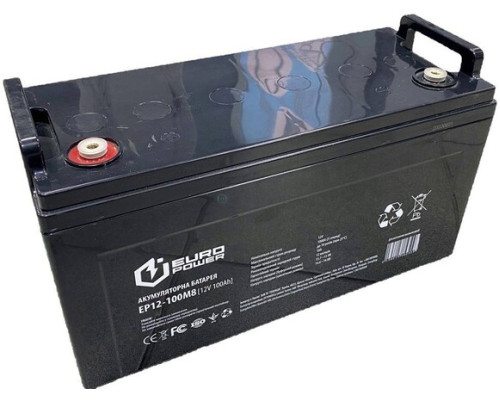 Акумуляторна батарея EUROPOWER AGM EP12-100M8 (16233)