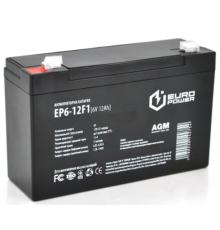 Акумуляторна батарея EUROPOWER AGM EP6-12F1 (14275)