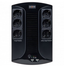 Лінійно-інтерактивне ДБЖ LogicPower LP 650VA-6PS