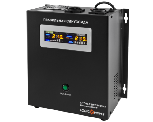 ДБЖ з правильною синусоїдою Logicpower LPY-W-PSW-2500VA+ (1800 Вт)