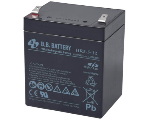 Акумулятор для ДБЖ BB Battery HRC 5,5-12 / T2