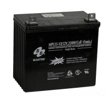Акумулятор для ДБЖ BB Battery MPL55-12 / UPS12200W