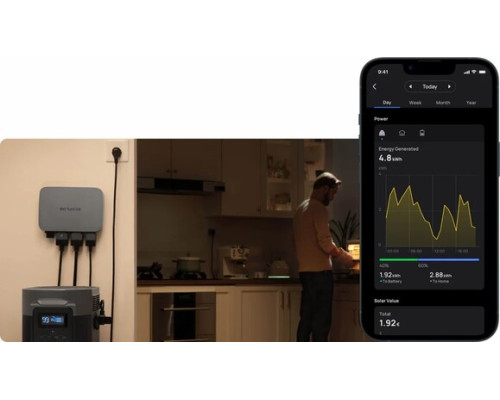 Мікроінвертор EcoFlow PowerStream 800W (EFPowerStreamMI-EU-800W)