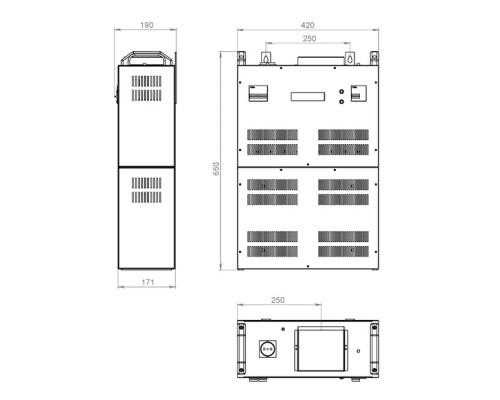 Стабілізатор напруги Volter- 22 ПТШ (пром)