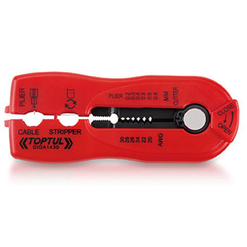 Стриппер многофункциональный TOPTUL d0.2-0.8мм DIDA1430 Стриппер многофункциональный TOPTUL d0.2-0.8мм DIDA1430