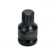 Головка торцева SPLINE ударна TOPTUL М14 L44 мм 1/2" KADB1614S