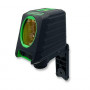 Лазерний рівень, 2 лінії, 1H/1V, 2 лазерних модуля (зелений промінь) PROTESTER LL202G