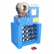 Обжимний прес для виробництва РВТ (220В, 6-51мм, 560т, швидкозмінні кулачки (матриці)