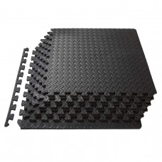 Мат пазл резиновый на пол (набор 6 шт. , размер 1 мата - 60см*60см*2см) TORIN TRYZW20