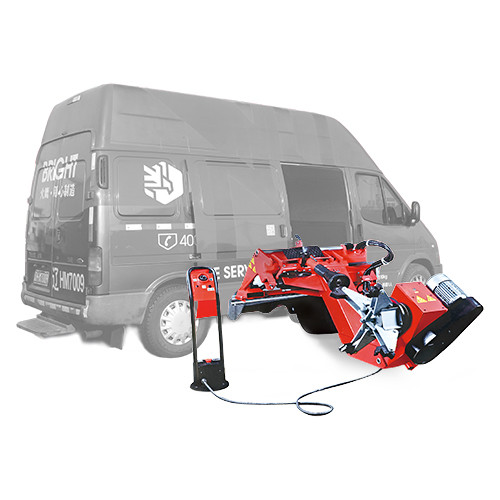 Мобильный шиномонтажный стенд для грузовых колёс от 14" до 26" (бус) 380В BRIGHT LC589 380V Мобильный шиномонтажный стенд для грузовых колёс от 14" до 26" (бус) 380В BRIGHT LC589 380V