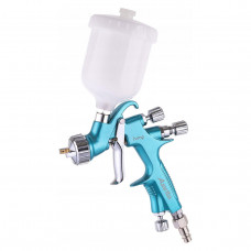 Краскопульт пневматический LVMP верх.пласт.бачок 250мл, форсунка-1,0мм  AUARITA NOVA-LIGHT-1.0